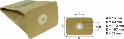 ELECTROLUX 5 SACCHETTI ASPIRAPOLVERE Z 311 314 317 318 320 325 330- NS 200 Casa e cucina/Aspirapolvere e pulizia di pavimenti e finestre/Accessori per aspirapolvere/Sacchetti per aspirapolvere/Sacchetti per aspirapolvere verticale Rossi Ricambi - Venetico Marina, Commerciovirtuoso.it