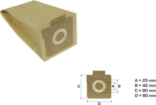 ELECTROLUX 5 SACCHETTI SCOPA ELETTRICA MODELLO ENERGICA Z200 Z201 Z202 - NS 206 Casa e cucina/Aspirapolvere e pulizia di pavimenti e finestre/Accessori per aspirapolvere/Sacchetti per aspirapolvere/Sacchetti per aspirapolvere verticale Rossi Ricambi - Venetico Marina, Commerciovirtuoso.it