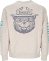 ELEMENT-Felpa-Girocollo-Uomo-Please-Crewneck-X-Smokey-Bear-Oatmeal-Heather-da-uomo