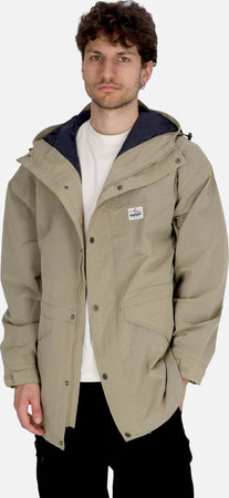 ELEMENT-Giacca-Lunga-Uomo-Trekka-Jacket-Vintage-Khaki-da-uomo