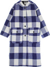 ELEMENT-Giaccone-Lungo-Donna-Blizzard-Coat-Blue-Buffalo-da-donna