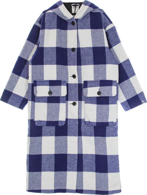 ELEMENT-Giaccone-Lungo-Donna-Blizzard-Coat-Blue-Buffalo-da-donna