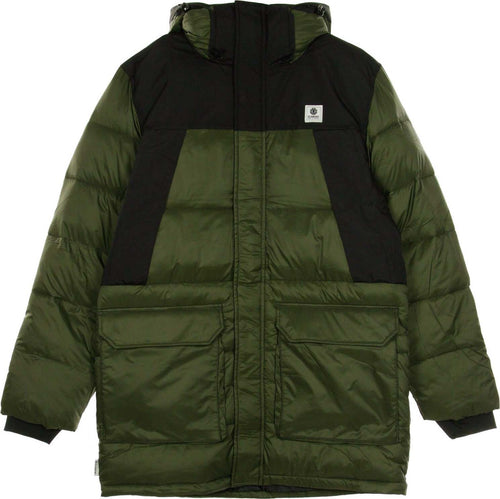 ELEMENT-Giaccone-Lungo-Uomo-Polar-Parka-Forest-Night-da-uomo
