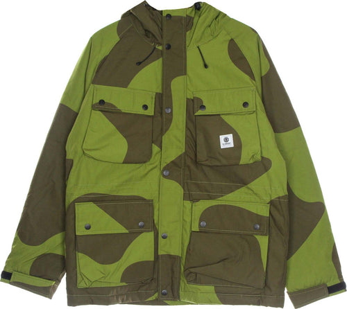 ELEMENT-Giaccone-Uomo-Mountain-Parka-Camo-Army-Camo-da-uomo