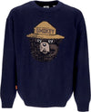ELEMENT-Maglione-Uomo-Jacquard-Sweater-X-Smokey-Bear-Eclipse-Navy-da-uomo