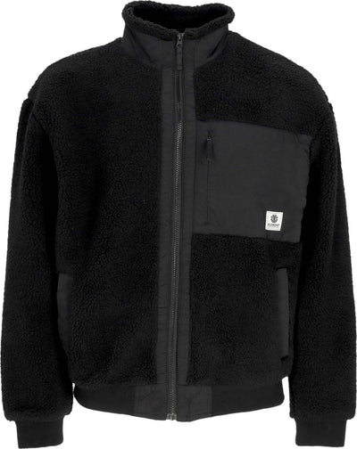 ELEMENT-Orsetto-Uomo-Oak-Sherpa-Jacket-Flint-Black-da-uomo