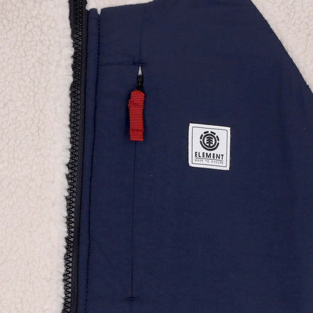 ELEMENT-Orsetto-Uomo-Wolfe-Zip-Hoodie-Natural-da-uomo