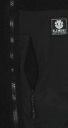 ELEMENT-Smanicato-Uomo-Lake-Vest-Flint-Black-da-uomo