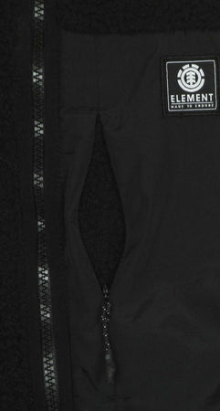 ELEMENT-Smanicato-Uomo-Lake-Vest-Flint-Black-da-uomo
