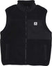 ELEMENT-Smanicato-Uomo-Lake-Vest-Sherpa-Flint-Black-da-uomo