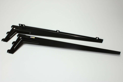 ELEMENT-SYSTEM---COPPIA-MENSOLE-ANGOLATE-480-MM-CON-CLIP-COLORE-NERO