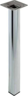 ELEMENT-SYSTEM---PIEDE-QUADRO-CROMATO-25X25-H-800-MM