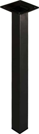 ELEMENT-SYSTEM---PIEDE-QUADRO-NERO-25X25-H-800-MM