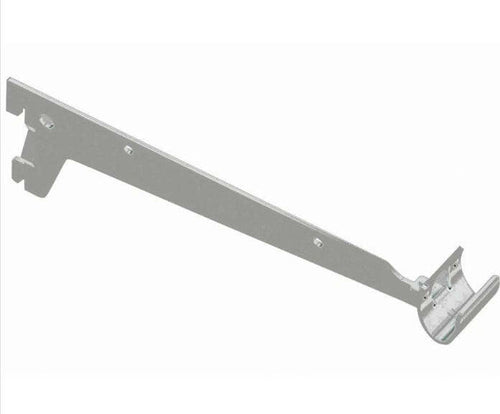 ELEMENT-SYSTEM---REGGIMENSOLA-A-2-GANCI-PER-TUBI-OVALI-GRIGIO-33CM***