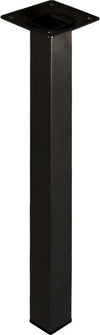 ELEMENT-SYSTEM-MASIDEF---PIEDE-QUADRO-NERO-25X25-H-150