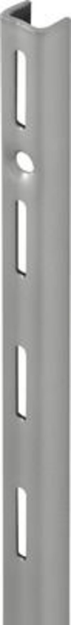 ELEMENT-SYSTEM--MONTANTE-PER-CREMAGLIERA-PASSO-SINGOLO---IN-METALLO-COLORE-GRIGIO---H-200-CM.