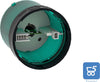Elemento luminosoØ70 luce fissa LED integrato verde 24V AC/DC 10 Watt IP66 e resistenza agli urti lK05