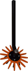 Elemento sarchiatrice a dita k.u.l.t. SINISTRA ARANCIONE Ø 370 mm