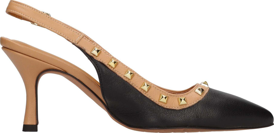 ELENA-DEL-CHIO-Scarpe-con-Tacco-Nero-da-donna