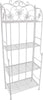 ELEONORE---scaffale-4-piani-stile-provenzale-in-ferro-verniciato-Bianco-Milani-Home