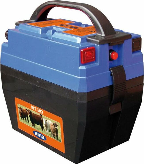 Elettrificatore per recinti elettrici Ama Ranch BT30 da 9V