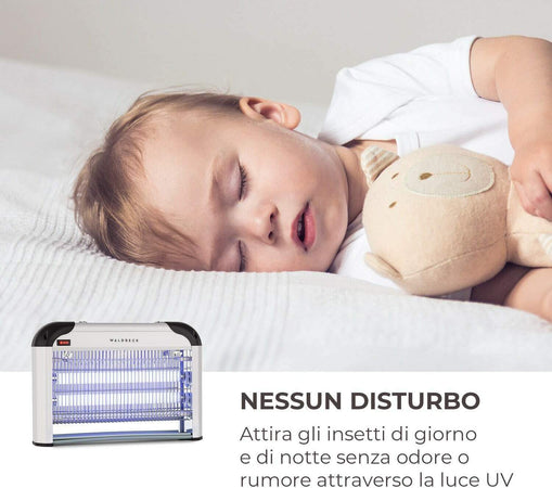 Elettro sterminatore per zanzare ed insetti zanzariera elettrica da giardino veranda e balcone Giardino e giardinaggio/Giardinaggio/Prodotti fitosanitari e pesticidi/Insetticidi/Insetticidi per ambienti/Vari insetti La Zappa - Altamura, Commerciovirtuoso.it
