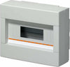 ELETTROCANALI---CENTRALINO-DA-PARETE-SENZA-PORTA-GRIGIO-12-MODULI-EC61012