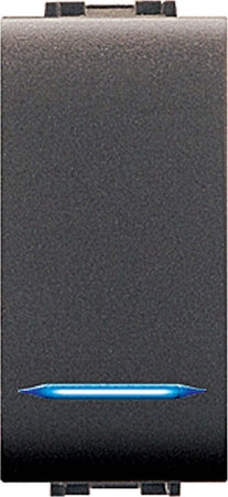 ELETTROCANALI---INTERRUTTORE-UNIPOLARE-ILLUMINABILE-LIFE-16AX-ECL-4012