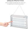 Elettroinsetticida-da-Esterno-e-Interno-con-Lampada-Antizanzare-UV-per-60m²,-Zanzariera-Elettrica-20W,-Grigio-e-bianco-XG7849-011XG7