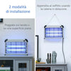 Elettroinsetticida-da-Esterno-e-Interno-con-Lampada-Antizanzare-UV-per-60m²,-Zanzariera-Elettrica-20W，Nero-e-argento-XK7849-011SRXK7