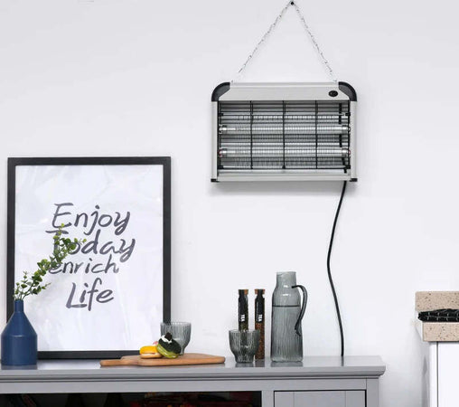 Elettroinsetticida-da-Esterno-e-Interno-con-Lampada-Antizanzare-UV-per-60m²,-Zanzariera-Elettrica-20W，Nero-e-argento-XK7849-011SRXK7