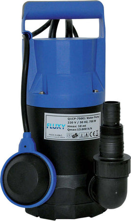 ELETTROPOMPA-SOMMERGIBILE-IN-PVC-400-watt---7000-litri/h---hp-0,50-Fluxy