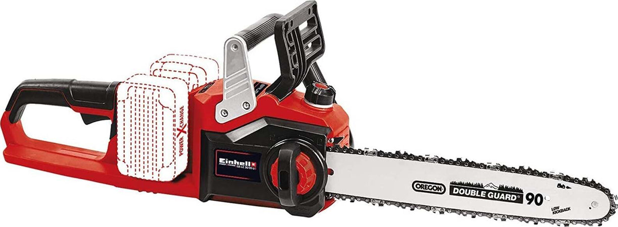 Elettrosega a batteria GE-LC 36/35 con motore elettrico senza spazzole impugnatura antiscivolo Fai da te/Attrezzi elettrici da giardinaggio/Utensili elettrici da giardino/Motoseghe La Zappa - Altamura, Commerciovirtuoso.it