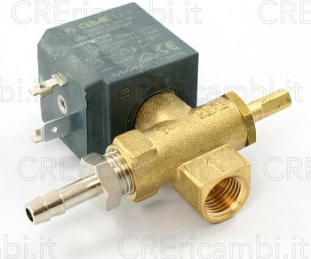 Elettrovalvola-Vapore-1/4-Femmina-con-Rubinetto-Regolazione-e-Portagomma