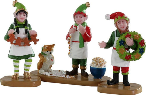 Elfi furbi, personaggi per villaggio di Natale in resina Casa e cucina/Decorazioni per interni/Addobbi e decorazioni per ricorrenze/Decorazioni natalizie/Oggettistica MagiediNatale.it - Altamura, Commerciovirtuoso.it