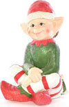 Elfo giullare seduto h 33 decorazione natalizia in poli resina Casa e cucina/Decorazioni per interni/Addobbi e decorazioni per ricorrenze/Decorazioni natalizie/Schiaccianoci MagiediNatale.it - Altamura, Commerciovirtuoso.it