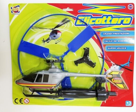 Elicottero Con Lanciatore Cavo Tiro Filo Azione Rotante Girevole Gioco Bambini Giochi e giocattoli/Veicoli/Velivoli Trade Shop italia - Napoli, Commerciovirtuoso.it