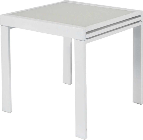 ELIDON---tavolo-in-vetro-cm-70x70/140x75-h-Bianco-Milani-Home