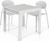 ELIDON---tavolo-in-vetro-cm-70x70/140x75-h-Bianco-Milani-Home