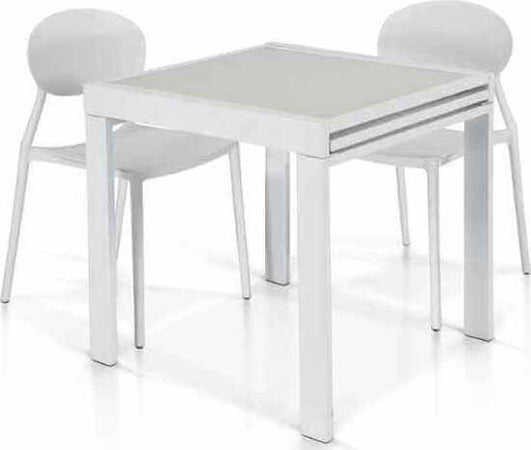 ELIDON---tavolo-in-vetro-cm-70x70/140x75-h-Bianco-Milani-Home
