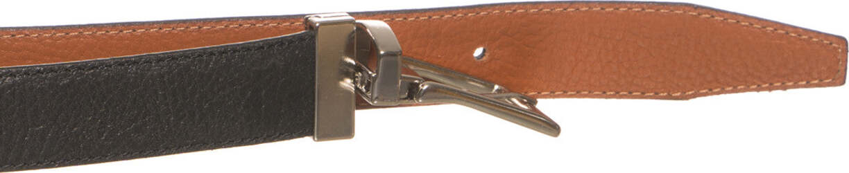 Elio---Cintura-Reversibile-Liscia-Ruggine-e-Nero-In-Vera-Pelle-di-Cervo-Double-fast
