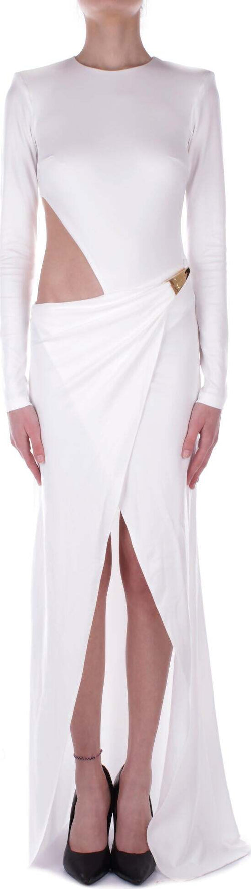 ELISABETTA-FRANCHI-RED-CARPET-Abiti-Avorio-da-donna