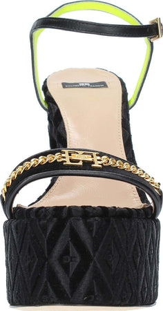 Elisabetta-Franchi-Sandali-Nero-da-donna