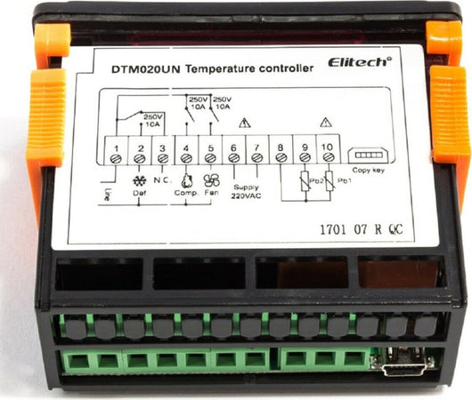 ELITECH TERMOSTATO DIGITALE 2 NTC 10A ETC-974 CELLE FRIGORIFERE BANCHI FRIGO Casa e cucina/Grandi elettrodomestici/Accessori e parti di ricambio/Ricambi e accessori per frigoriferi/Termometri per frigorifero Rossi Ricambi - Venetico Marina, Commerciovirtuoso.it