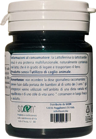 Elkopur-Immune-Lattoferrina-pura,-capsule-da-500-mg.-contenenti-200-mg.-di-Lattoferrina-titolata-95%.-NON-utilizza-caglio-animale---vegetarian-ok-|-Rinforza-il-sistema-immunitario-|-Antiossidante,-prodotto-in-Italia