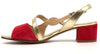ELLEN Sandalo donna Camoscio Rosso