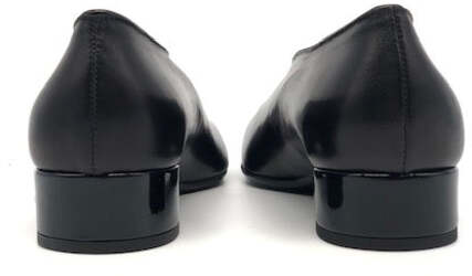 ELLEN Scarpa accollata donna in pelle nera