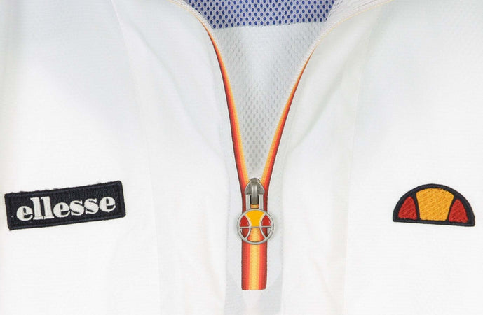 ELLESSE-Giacca-a-Vento-Infilabile-Uomo-Anorak-Optic-White-da-uomo