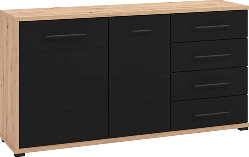ELLIE---madia-due-ante-quattro-cassetti-moderna-cm-161,5-x-40-x-84-h-Antracite-Milani-Home