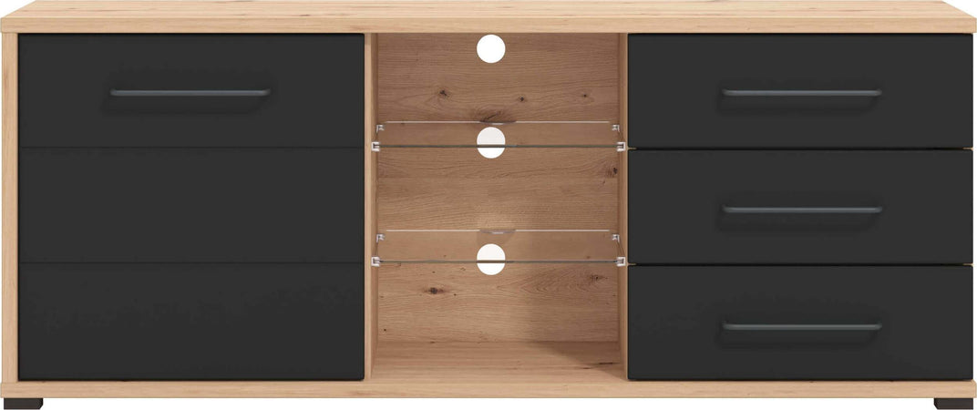 ELLIE---porta-tv-un-anta-tre-cassetti-moderno-minimal-in-legno-cm-161,5-x-40-x-65-h-Antracite-Milani-Home